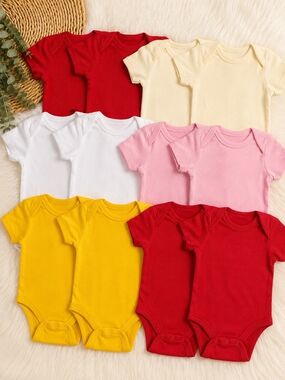 12-Piece Baby Onesie Variety Bundle | New